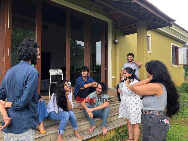 Anand Gandhi's colleagues bond at the workplace