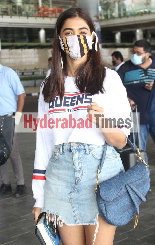 Spotted: Radhe Shyam actress Pooja Hegde pulling off a retro-chic