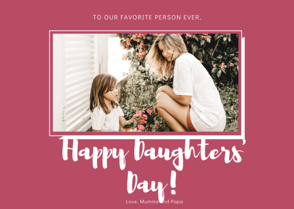 International Daughters Day Cards, Wishes, Messages & Quotes : Best ...