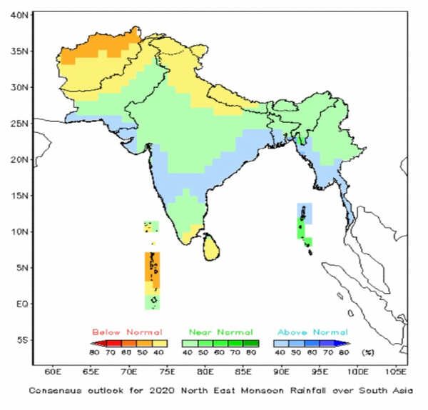 Summer monsoon starts retreating, regional climate outlook indicates