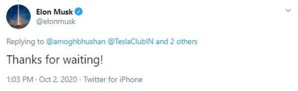 Tesla CEO Elon Musk suggests India entry in 2021 - Times of India