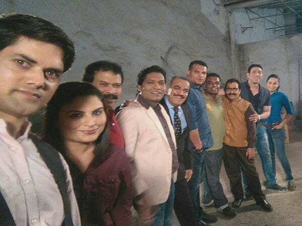 Tanya with the C.I.D team
