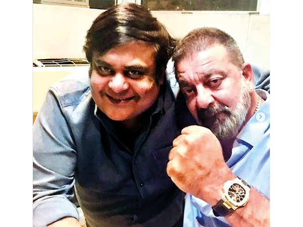 Rahul Mittra (L) and Sanjay Dutt (BCCL/ @ramitts)