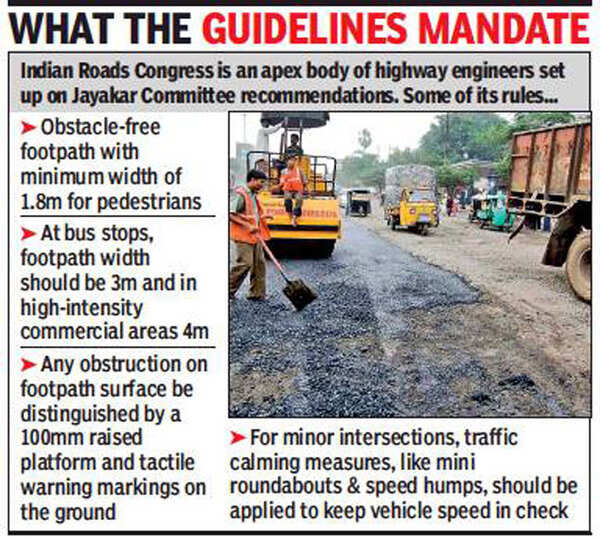 ‘Road contractors must follow IRC standards or pay Rs 1 lakh fine ...