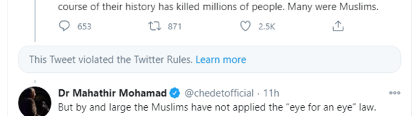 tweet screenshot