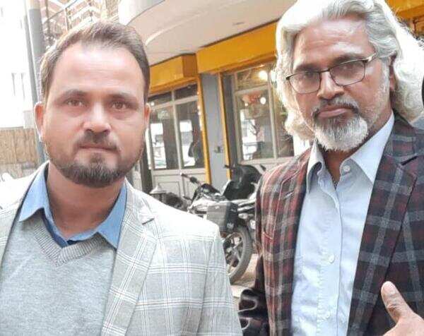 Filmmakers Prakash Saini and Ashok Kumar