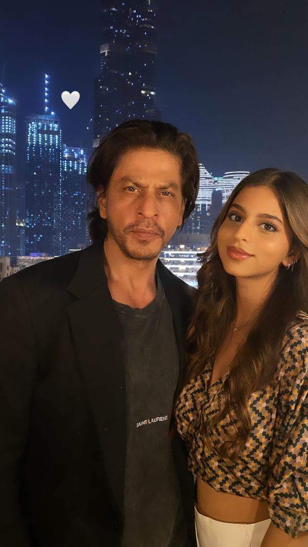 Suhana Khan Shares A Stunning Picture With Dad Shah Rukh Khan From His