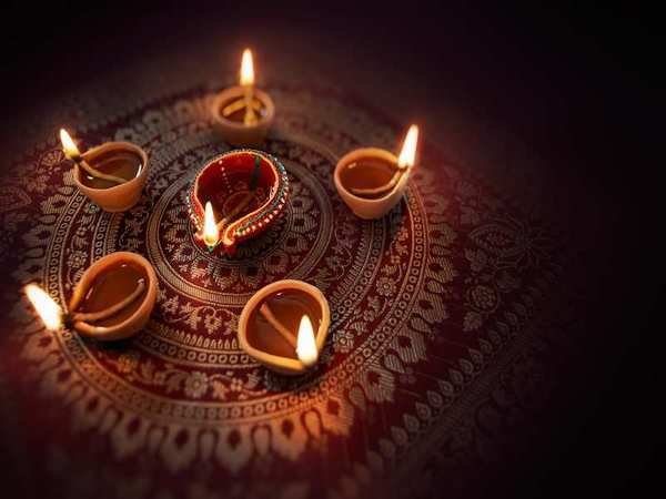 Happy diwali wallpaper Royalty Free Vector Image