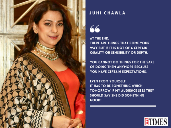 #BigInterview! Juhi Chawla: I think I made a lot of foolish decisions ...