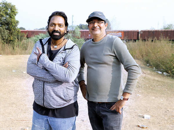 Ganesh Acharya and dir Manoj Sharma (BCCL/ Aditya Yadav)