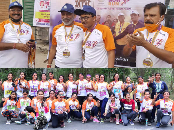 Sandeep Bansal and Anil Gupta (top) and other participants (BCCL)