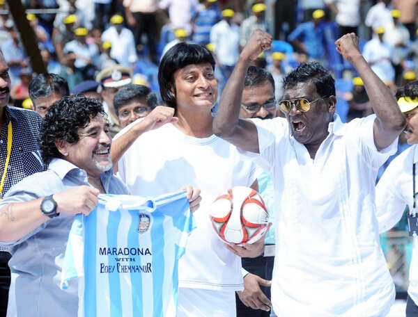 Maradonna with Bobby_Chemmannur & IM_Vijayan@Kannur_Pics_RK_Sreejith (3)