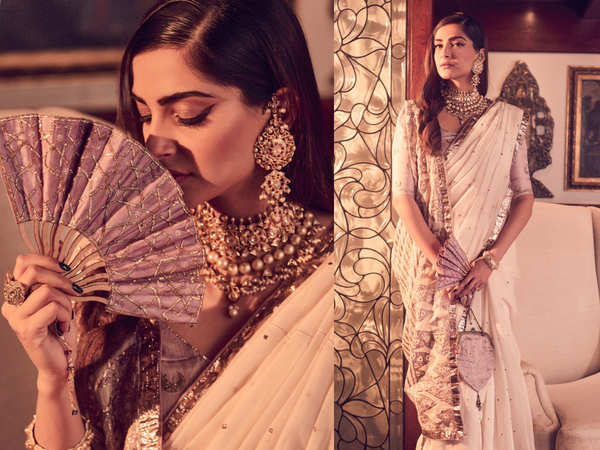 20 Pictures that show Sonam Kapoor's unique draping styles in the