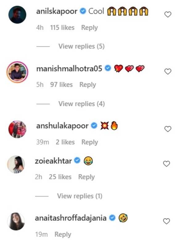 Janhvi Kapoor shares her face for 2020 on Instagram; Anil Kapoor ...