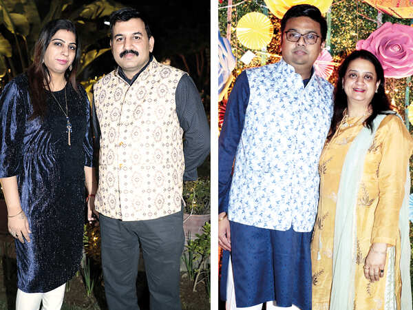 (L) Sakshi & Ankur (R) Sanjay and Anjali (BCCL/ Arvind Kumar)