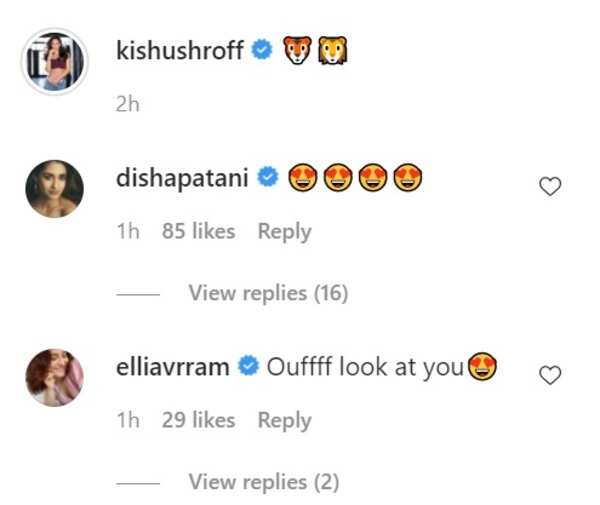 Krishna Shroff Instagram