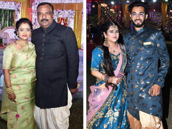 (L) Neetu & Rajesh Sharma (R) Palak Sharma and Puru Vashisth (BCCL/ Vishnu Jaiswal)