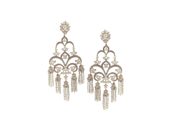 diamond earrings by ANMOL