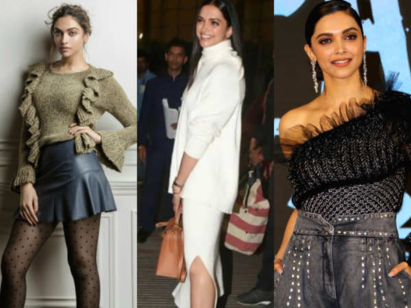 Deepika Padukone ups the hotness factor in a pink mini skirt and a black  turtleneck sweater from Louis Vuitton as she becomes Grazia's new cover  girl : Bollywood News - Bollywood Hungama