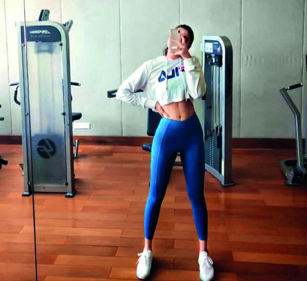 Saiee Manjrekar_exercise