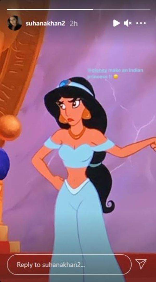 Suhana Khan makes an appeal to Disney for an Indian Princess and we  couldn't agree more | Hindi Movie News - Times of India