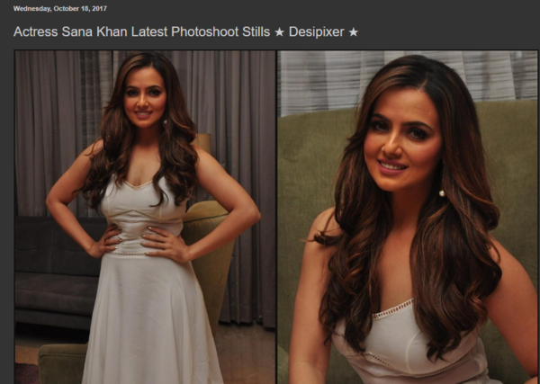 Fake Alert Old Photos Of Sana Khan Viral As ‘nude Pics’ Posted By Her Husband Times Of India