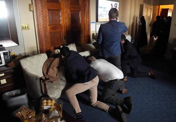 Congress staffers barricade themselves AFP 635