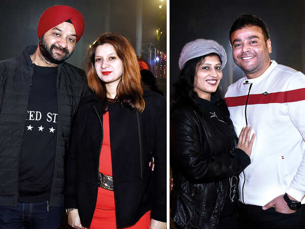 (L) Gurpreet and Rajni Arora (R) Sonika and Abhishek Bansal (BCCL/ Vishnu Jaiswal)