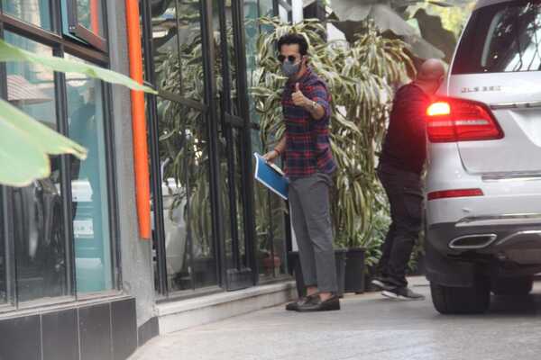 Is Varun Dhawan working on a new film? Actor spotted with a script at ...
