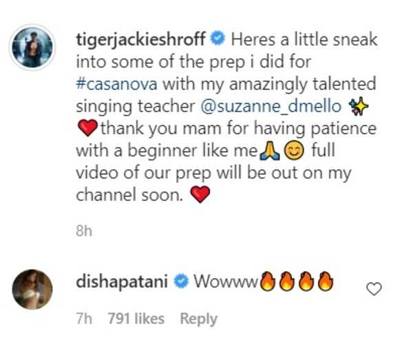 Tiger Shroff Instagram