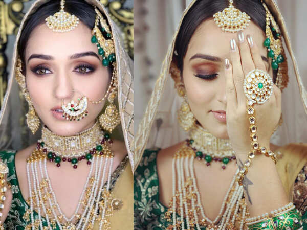 Tanya Sharma as a bride