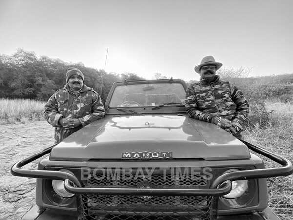Randeep Hooda was guided by policeman Arun Singh and naturalist Yaduvendra Singh Rajawat