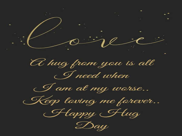 Happy Hug Day 2021