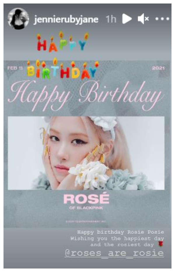 Happy Birthday Rosé: Jennie, Jisoo and Lisa wish their BLACKPINK ...