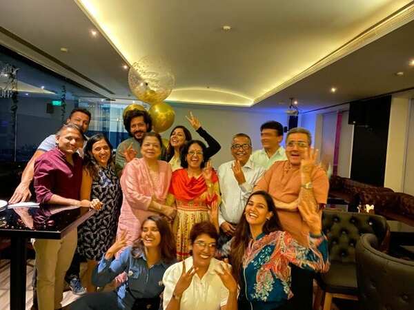 Neeti shared this picture from their family dinner party