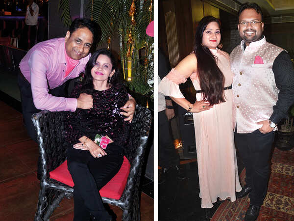 (L) Shankul and Preeti Misra (R) Utkarsh and Divyanshi Agarwal (BCCL/ IB Singh)