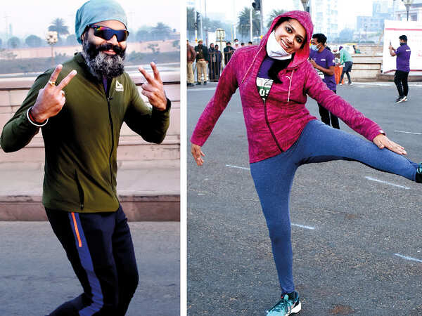 (L) Abhinav Chavdhary (R) Dr Pooja Mishra (BCCL/ Vishnu Jaiswal)