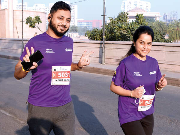 Mohit Saxena and Deeksha Singh (BCCL/ Vishnu Jaiswal)