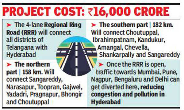 Hyderabad: రీజినల్‌ రింగ్‌రోడ్డు పనులు వేగవంతం చేయాలి: సీఎం రేవంత్‌రెడ్డి |  cm order to speed up regional ring road works