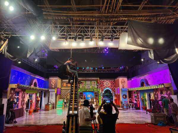 shoot going on in Kalinga studio