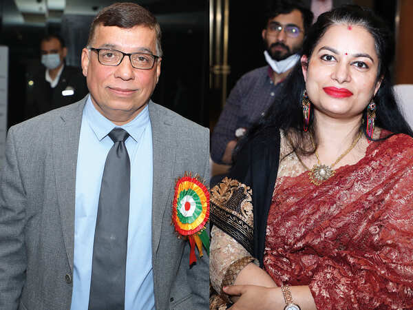 (L) Dr Vaibhav Khanna (R) Dr Vaishali Jain