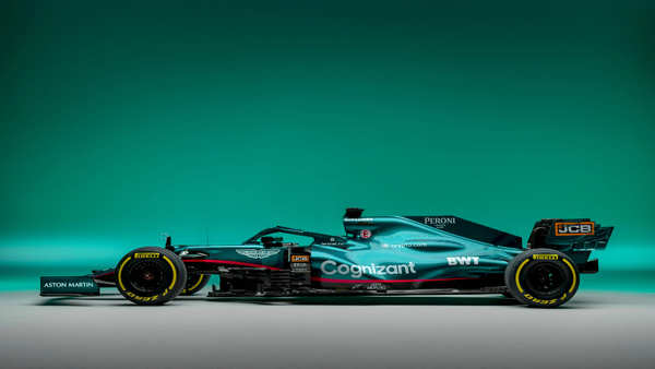Aston Martin reveal 2022 car with revised livery