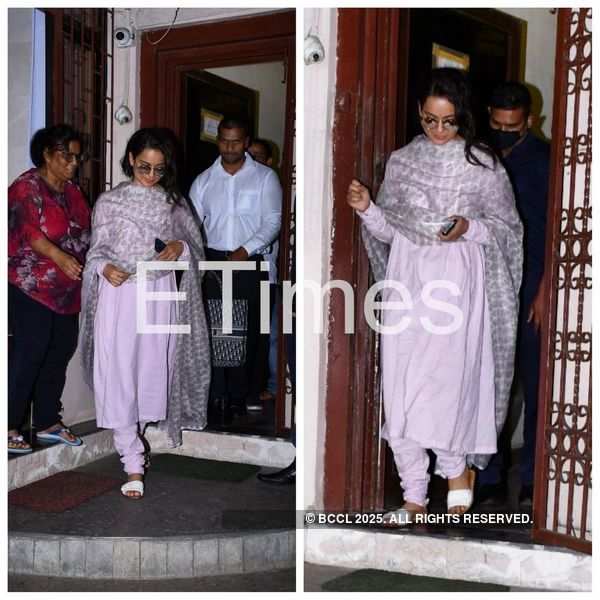 ETimes Papprazi Diaries: Kangana Ranaut buzzes around town; Anil Kapoor ...