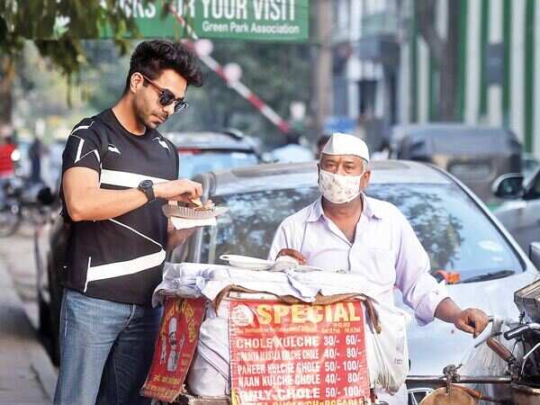 Aparshakti Khurana during his recent visit to Delhi
