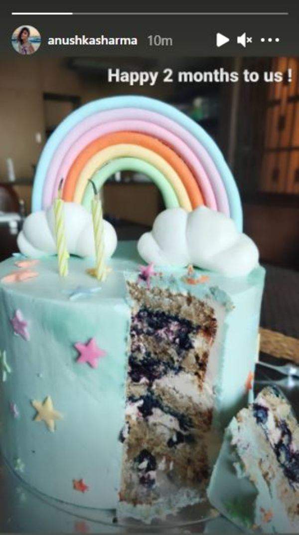 Wowa's Oven - Brianna @ 2 months 🧁👶🍼 Number 2 cake by... | Facebook
