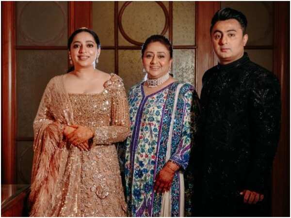 Nidhi and Binoy with Bindiya Goswami