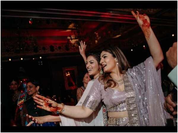 Raveena Tandon and Anushka Ranjan Kapoor