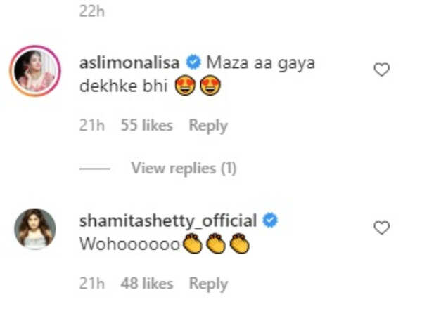 Monalisa Shamita comment