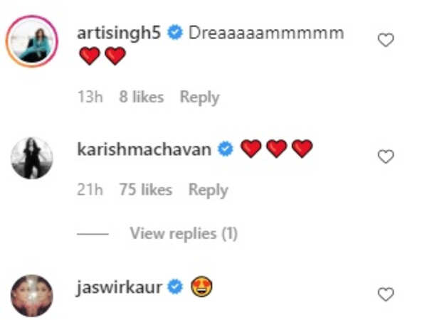 Arti Karishma comment