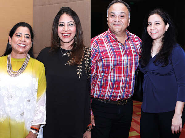 (L) Pooja Chadda and Rajika Mittra (R) Faizal-Tazeen